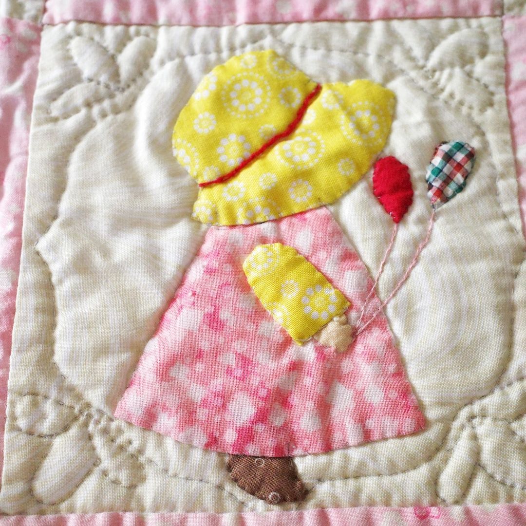 ハンドメイドパッチワークキルト スーちゃん フリーマット