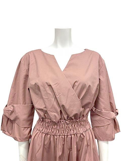 中古】STRAWBERRY-FIELDS ストロベリーフィールズ リボン袖