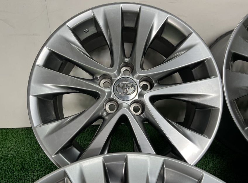 管理番号 242-75】 トヨタ アルファード 純正 ホイール 18×7.5J +45