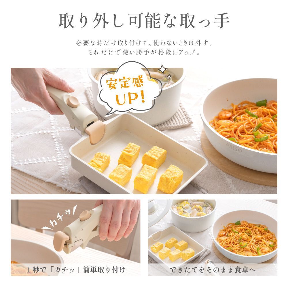 ♪新品＆未使用＆未開封♪ フライパン セット ih 13点 IH～ガス