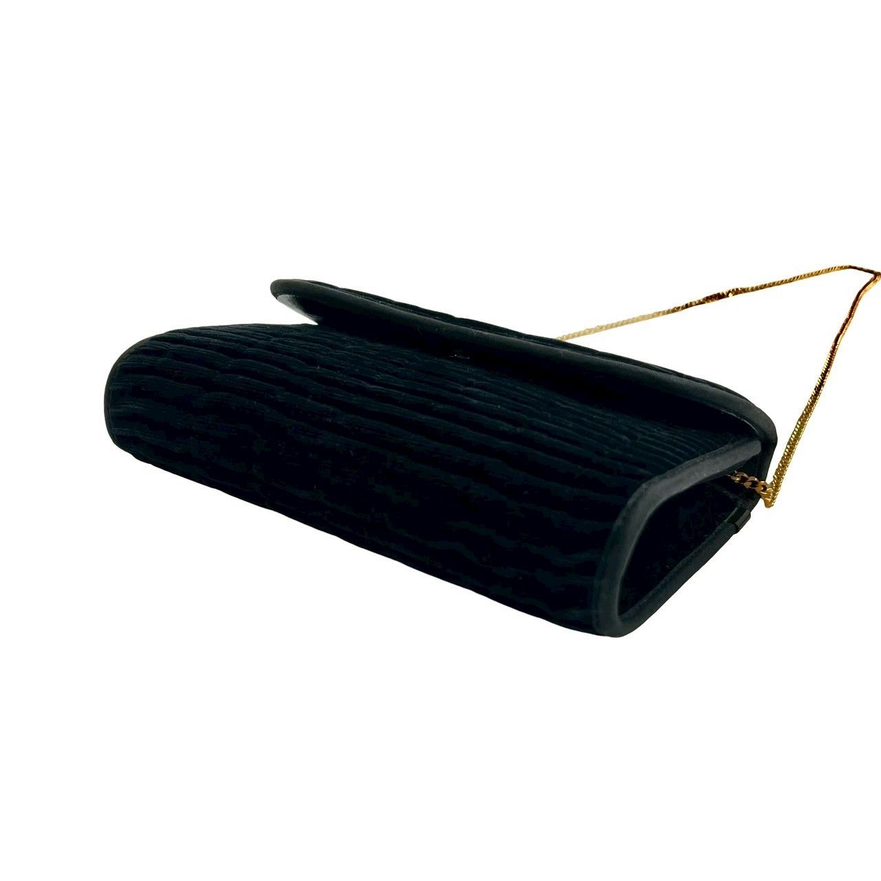 極 美品 箱付き Christian Dior ディオール ロゴ 金具 ベロア チェーン  