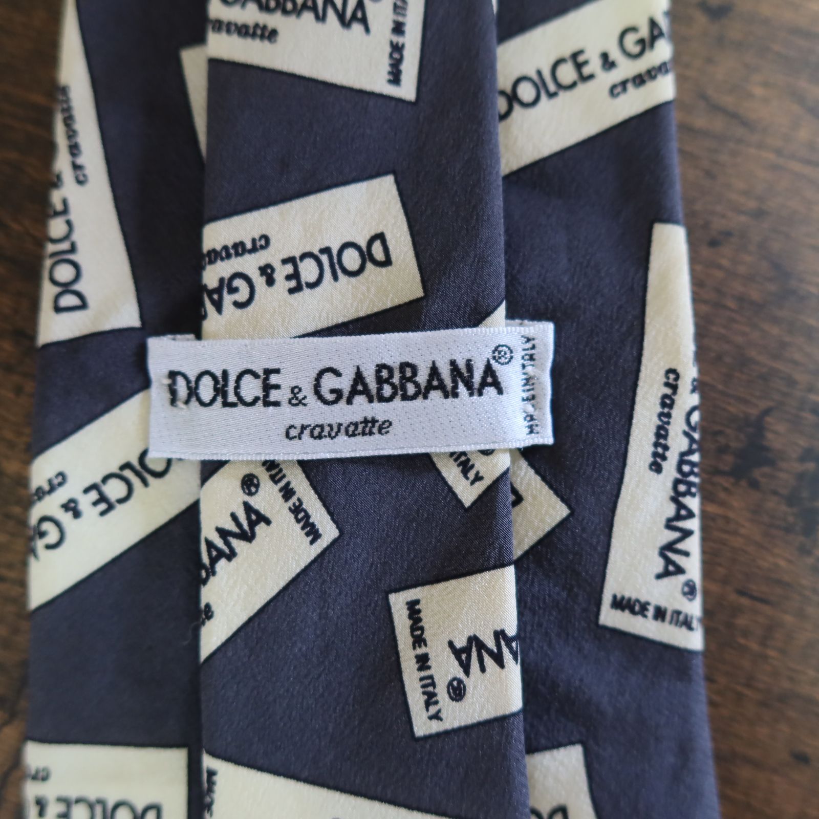 Vintage☆DOLCE & GABBANA ドルチェ＆ガッバーナ Neck Tie