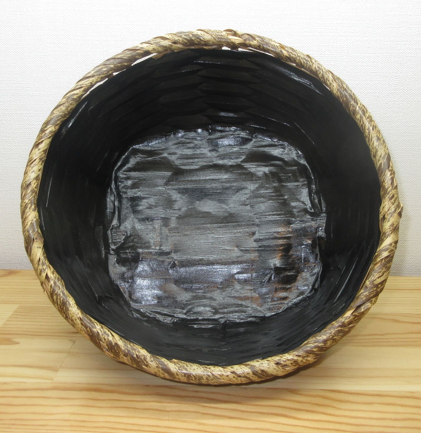 炭斗 さざえ籠