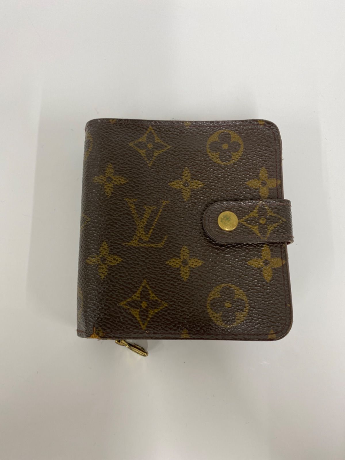 ルイヴィトン Louis Vuitton モノグラム コンパクトジップ M61667 財布