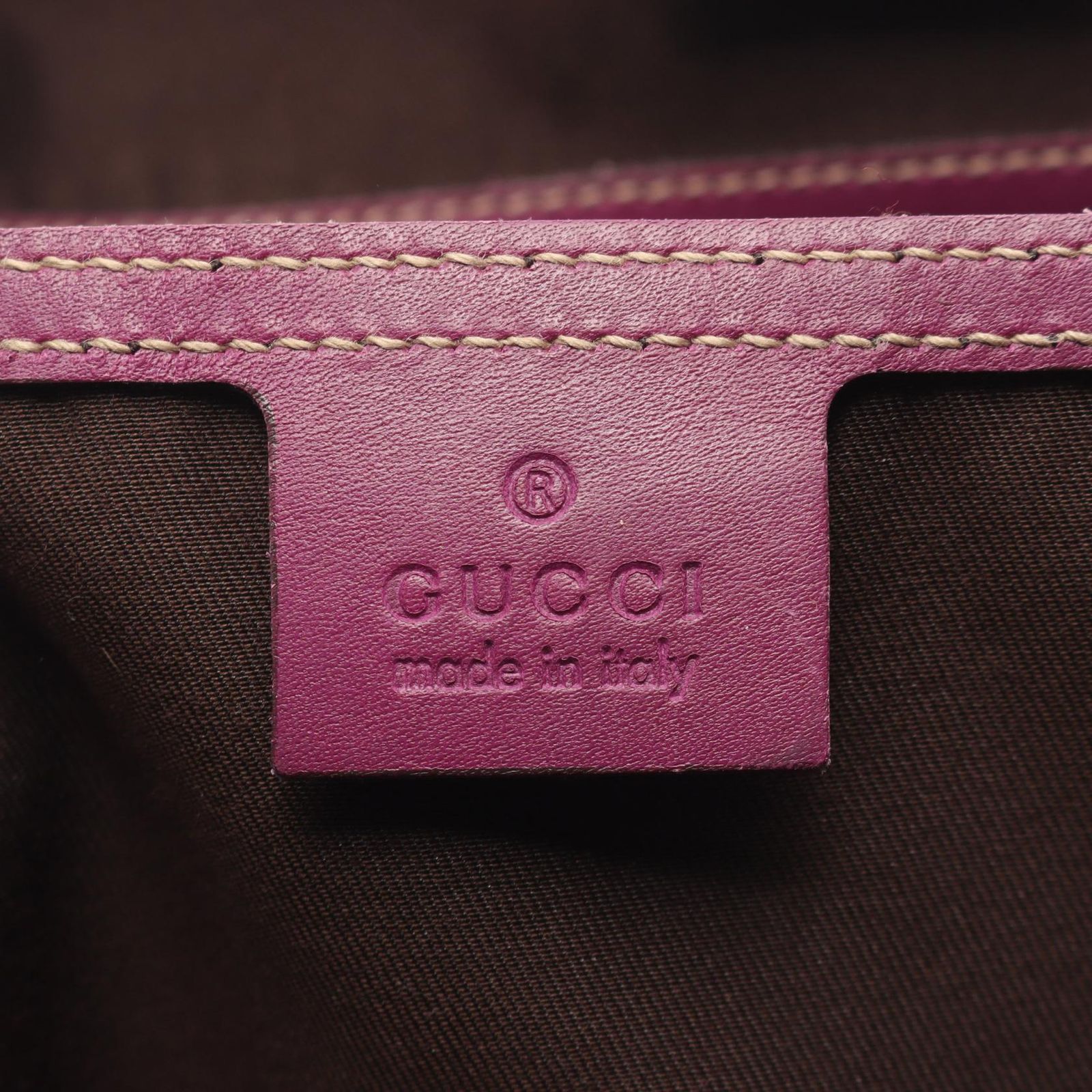 グッチ GUCCI トートバッグ GGスプリーム ストライプ 203693 PVC 