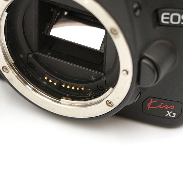ジャンク】Canon キャノン EOS Kiss X3 レンズなし デジタル一眼レフ
