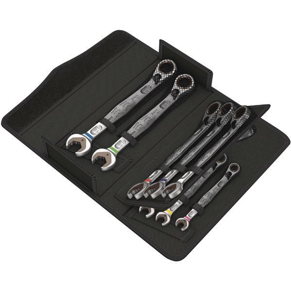 WERA ヴェラ 11点組 コンビネーション ラチェットレンチ セット JOKER 角度付 ラチェットヘッド 8 10 11 12 13 14 15 16 17 18 19mm 020091