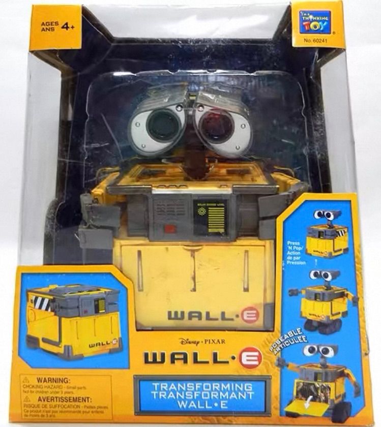 20cm 海外限定 ウォーリー アクションフィギュア 正規品 WALL-E