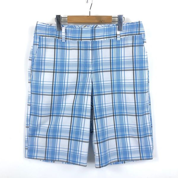 古着】 IZOD ショートパンツ チェック柄 ストレッチ COOL-FX