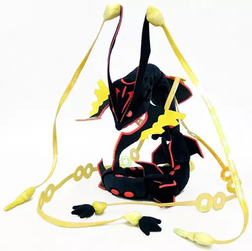 中古】ぬいぐるみ 黒いメガレックウザOA ぬいぐるみ