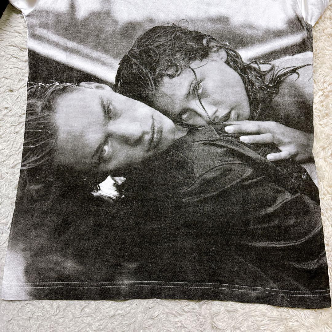  armani jeans 半袖Tシャツ 2001年春夏 Mフォトプリント モード 半袖(Tシャツ) Tシャツ カットソー