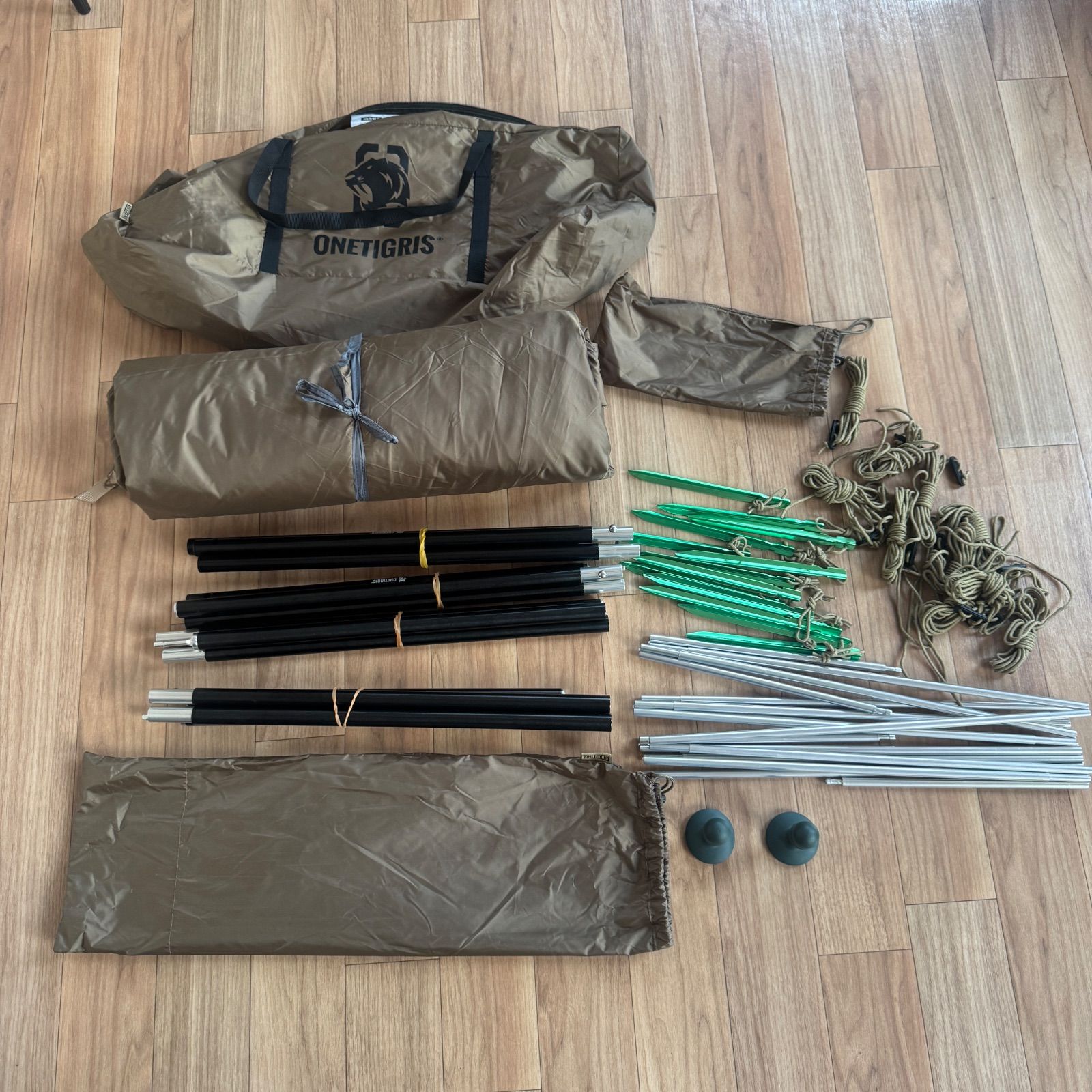 ONETIGRIS キャンプテント ソロホームステッド ナイロン