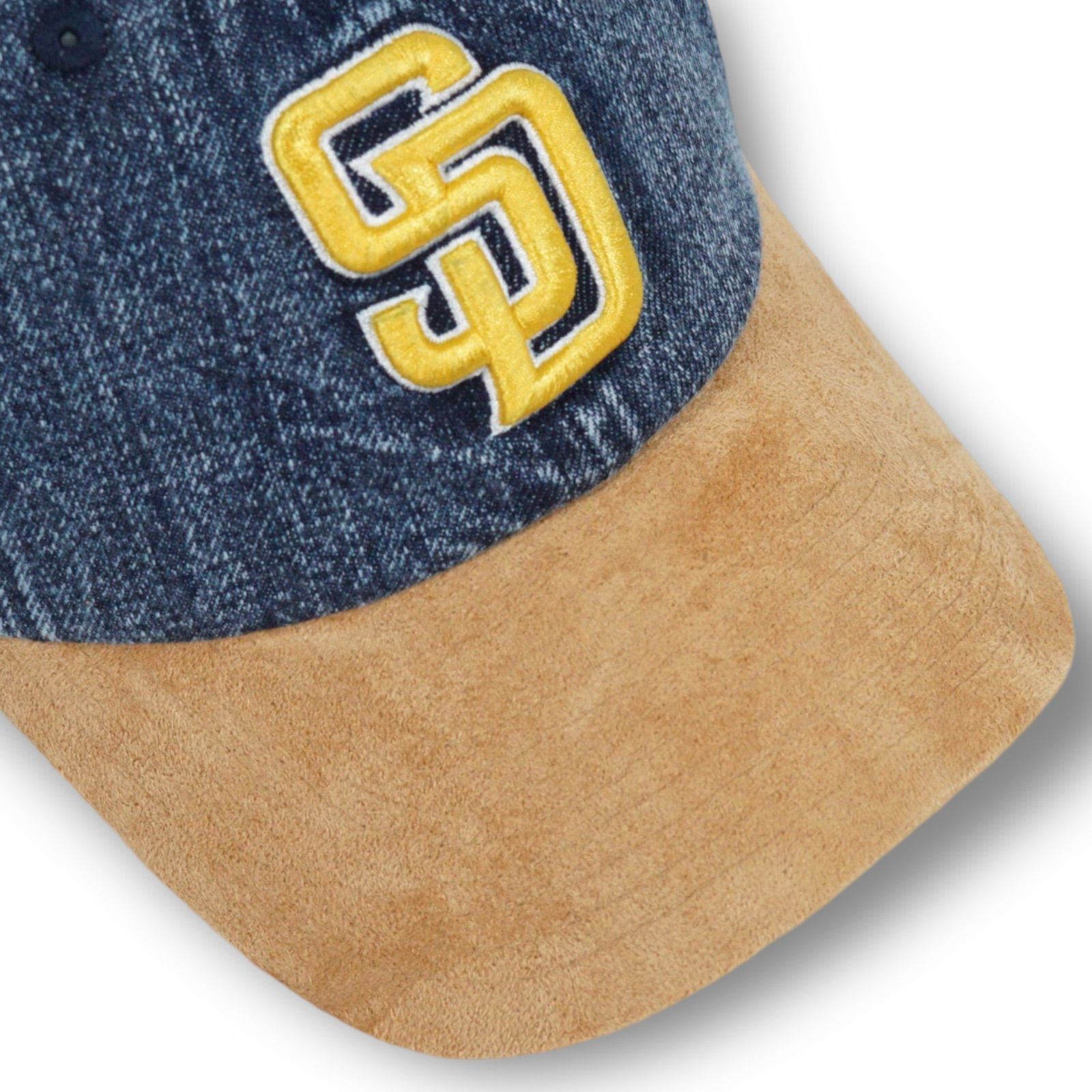 日本未発売】NewEra New San Diego Padres Denim Curve Cap / デニム 