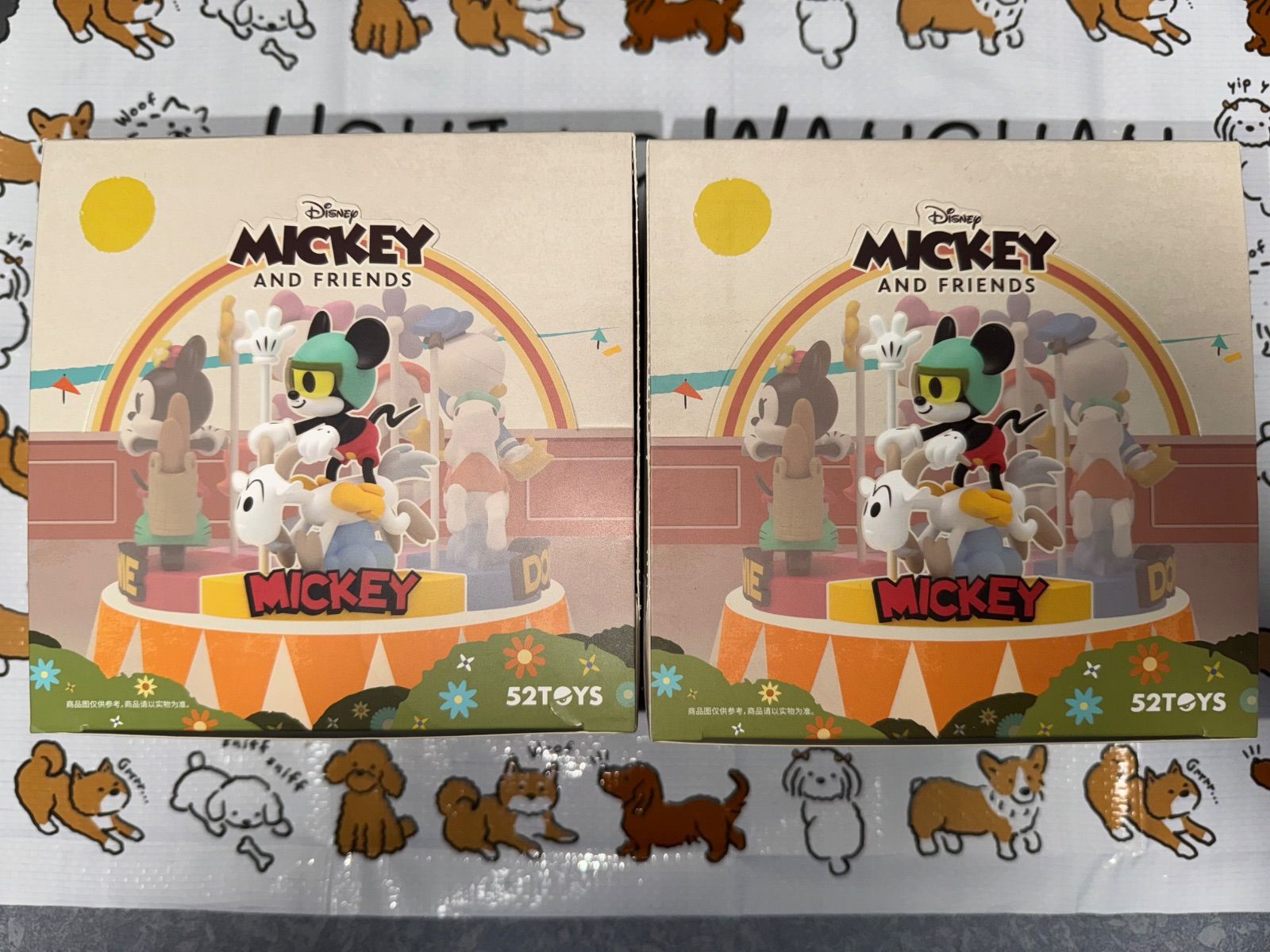 52TOYS ミッキー カラーハンティング　４個入り✖︎2 計８個　新品 52TOYS ミッキー カラーハンティング 4個入り✖︎2 計8個 新品