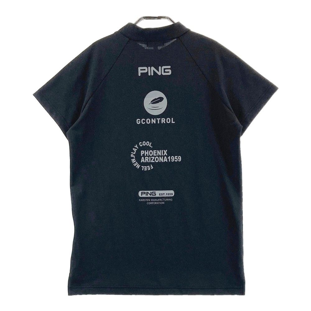 PING ゴルフ Tシャツ Lサイズ ネイビー 【公式通販】