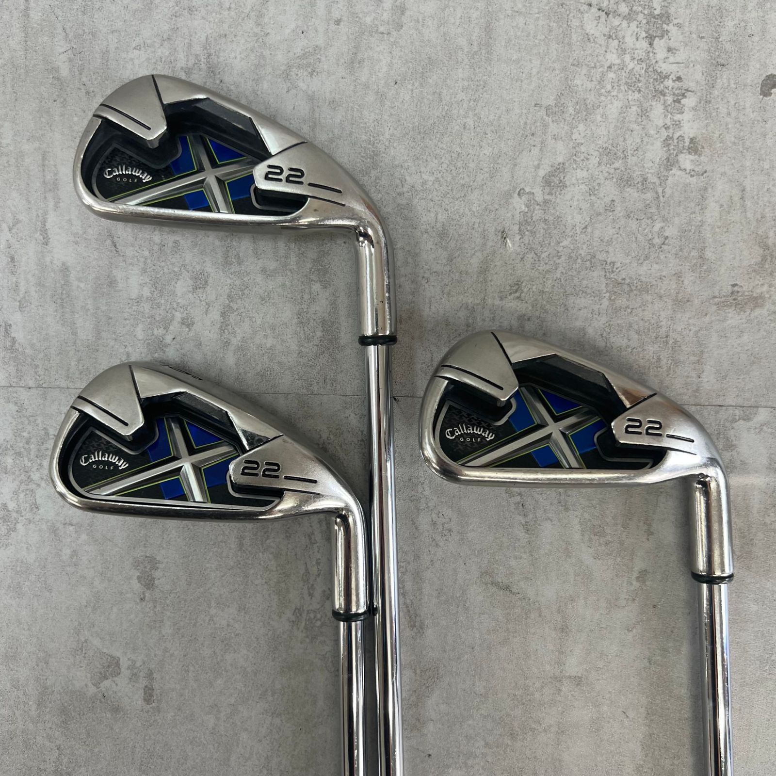 Callaway キャロウェイ X22 tour ＃5〜P 6本セット Callaway x22