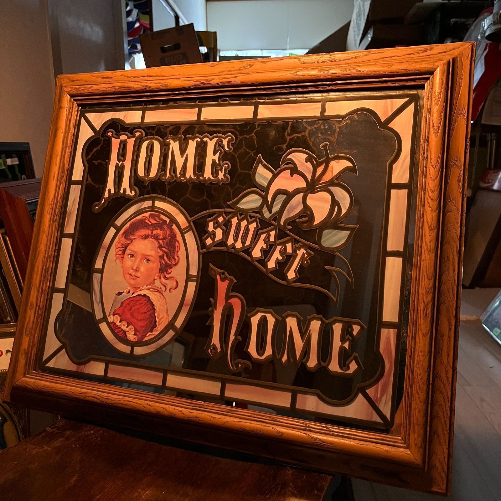 READY KO | 🇺🇸NEW🇺🇸 VINTAGE STORE DISPLAY MIRROR