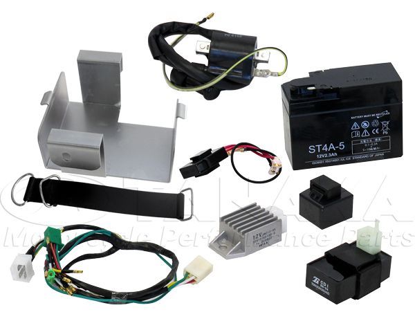 ca 1103 6 Vダックス DAX 用12 Vエンジン換装 ハーネスフルセット