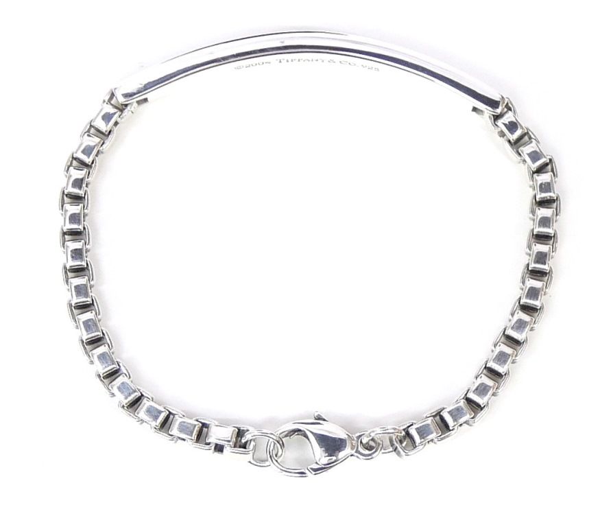 【極美品】ティファニー　ベネチアンリンクIDブレスレットフルセット　ユニセックス 極美品】ティファニー ベネチアンリンクIDブレスレットフルセット ユニ