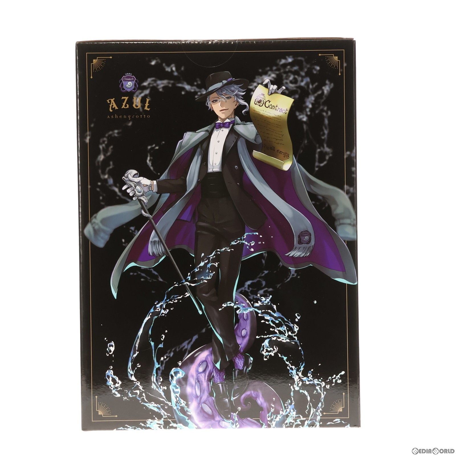 Disney - ANIPLEX+限定 缶バッジ&ポストカード付属 アズール・アーシェングロット ディズニー ツイステッドワンダーランド 1/8 完成品 フィギュア(MD19-1167001) アニプレックス ANIPLEX+限定 缶バッジ&ポストカード付属 アズール・アーシェ
