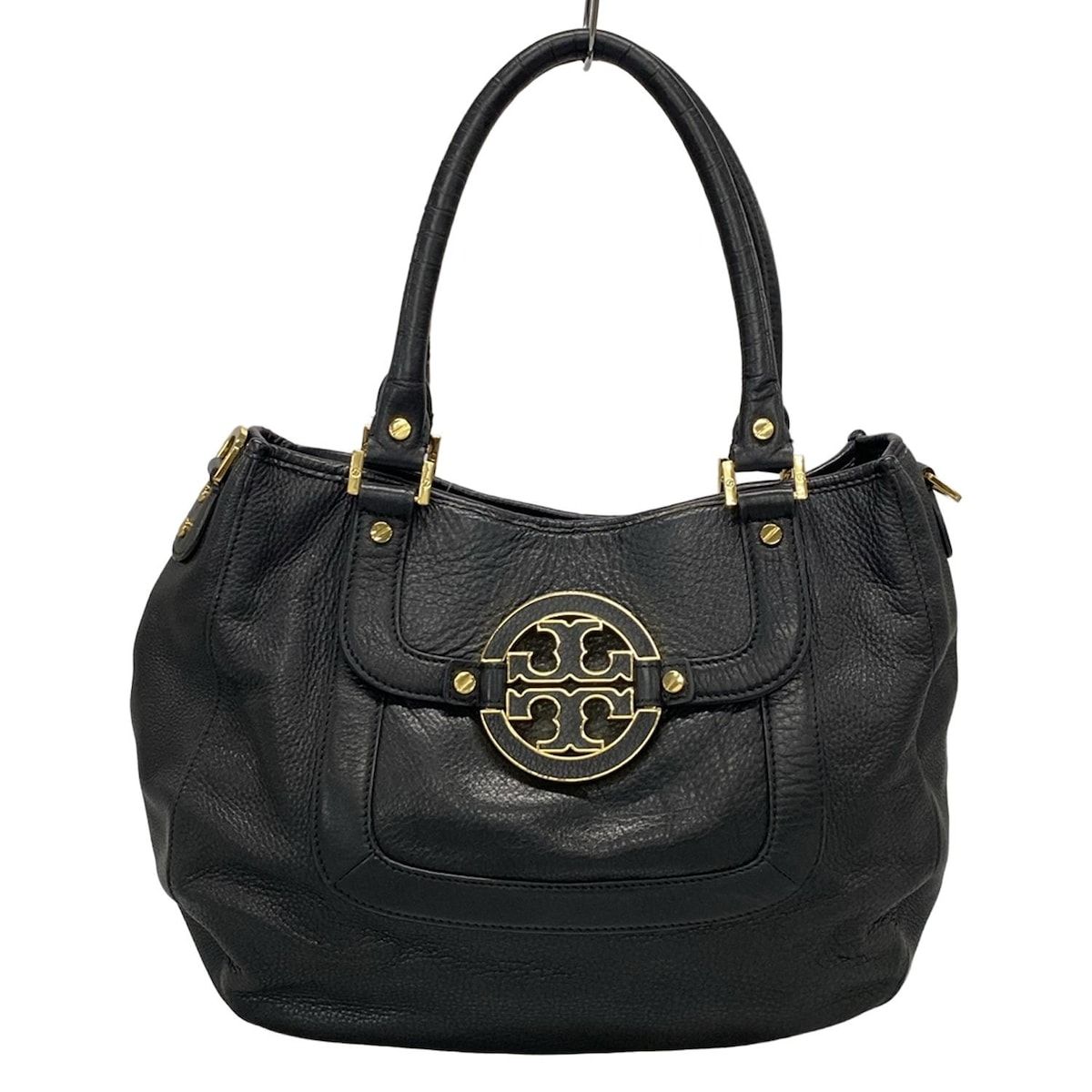 TORY BURCH(トリーバーチ) トートバッグ - 黒 2WAY レザー