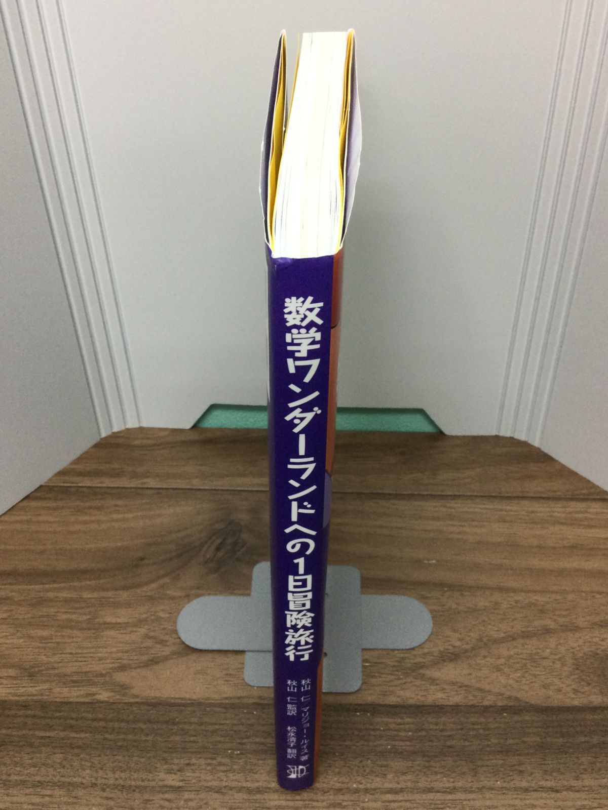 【希少】　サイン入り　「数学ワンダーランドへの1日冒険旅行」 数学ワンダーランドへの1日冒険旅行 秋山 仁 著, マリジョー ルイス 著