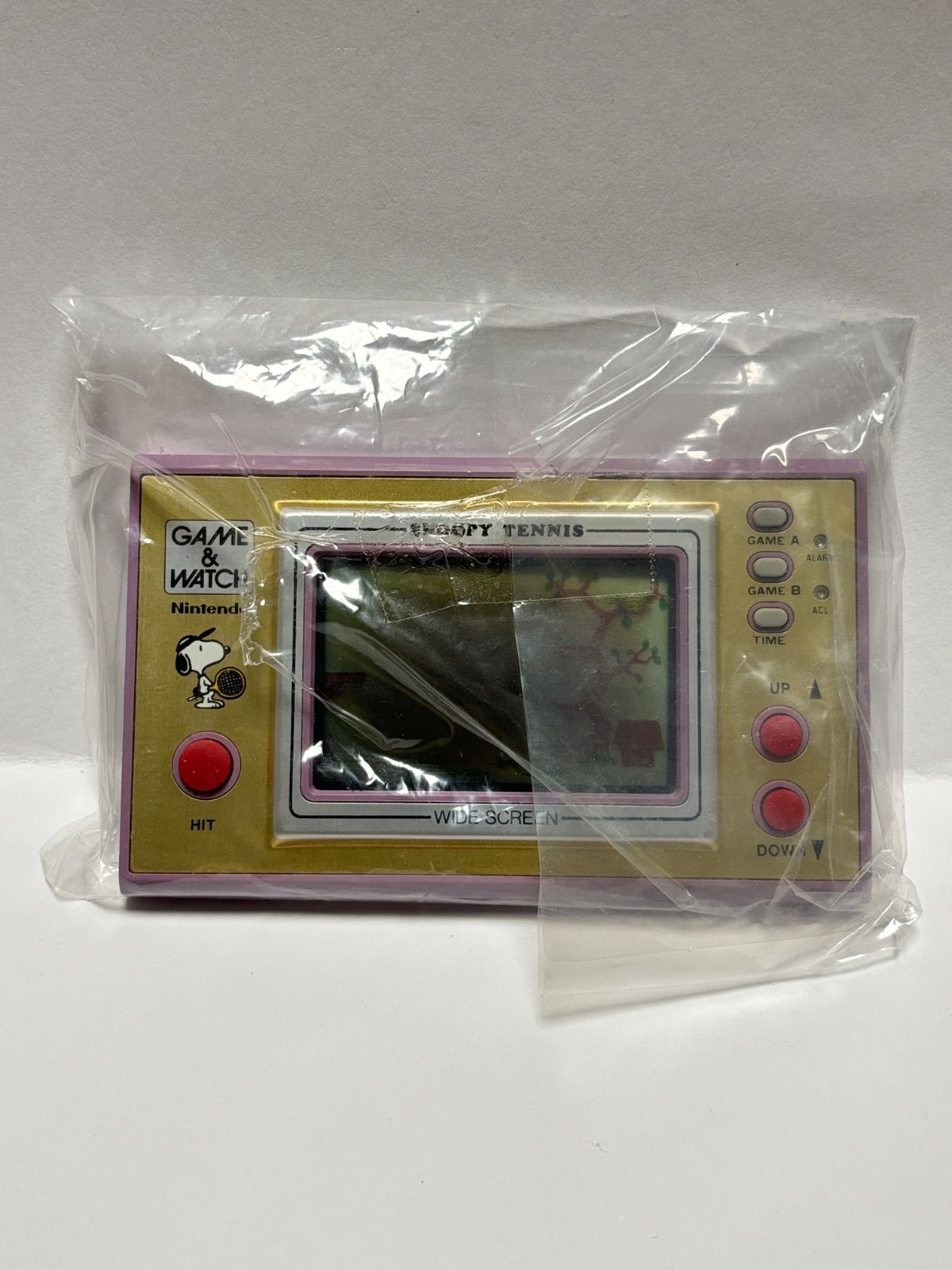 動作確認済み　ゲームウォッチ　スヌーピー　テニス　任天堂　昭和レトロ　電池付き 動作確認済み ゲームウォッチ スヌーピー テニス 任天堂 昭和