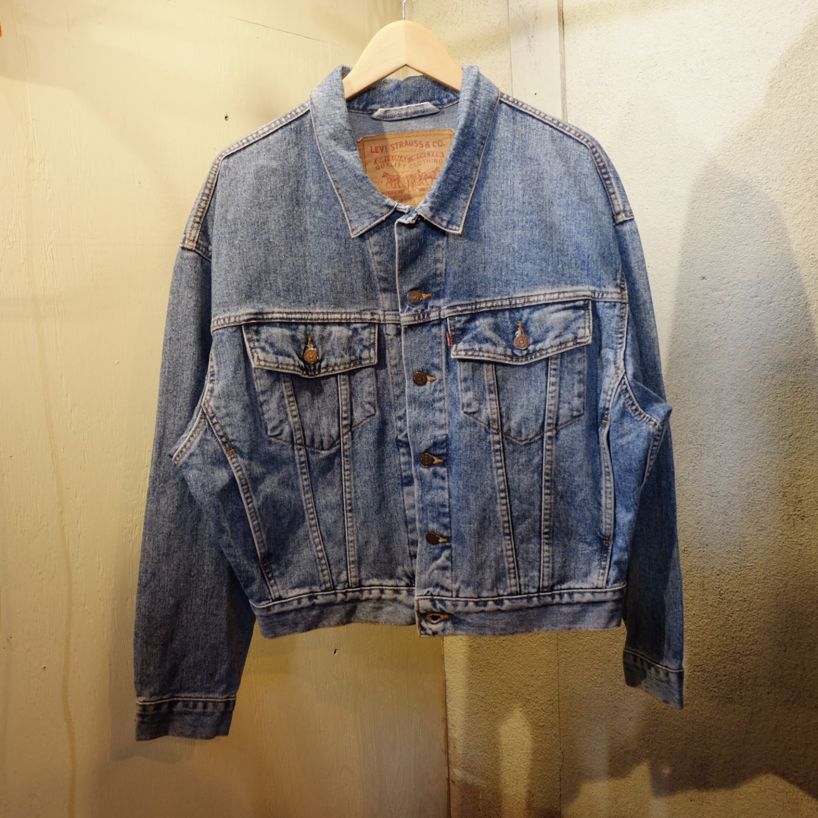 90s levi's 70598 denimjacket USA - メルカリ