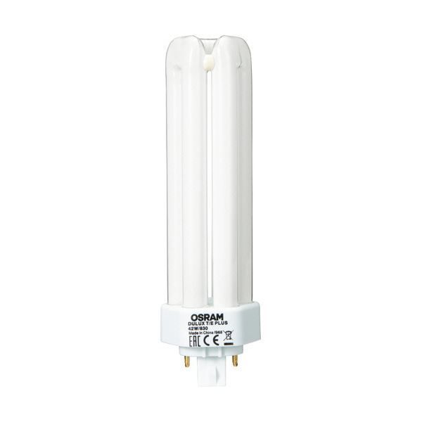まとめ オスラムコンパクト形蛍光ランプ 42W形 電球色 DULUX T E PLUS 42W 830 1個 ×3セット