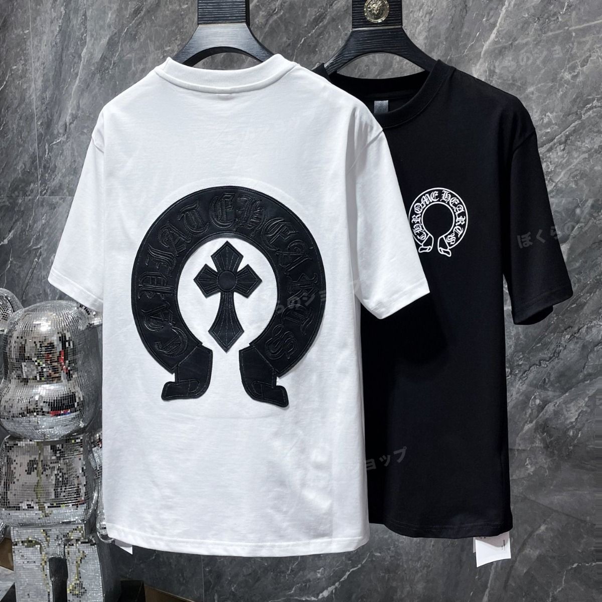 Chrome Hearts | クロムハーツ Ｔシャツ 半袖 ロンT カットソー ロング Tシャツ ブラック ホワイト 黒 白