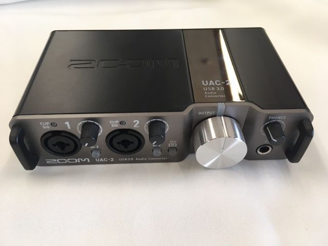 美品】ZOOM UAC-2オーディオインターフェース usb3.0-