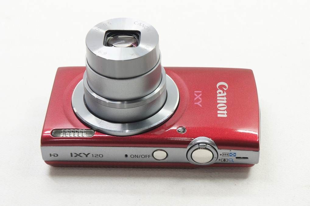 Canon キヤノン IXY 120 コンパクトデジタルカメラ レッド