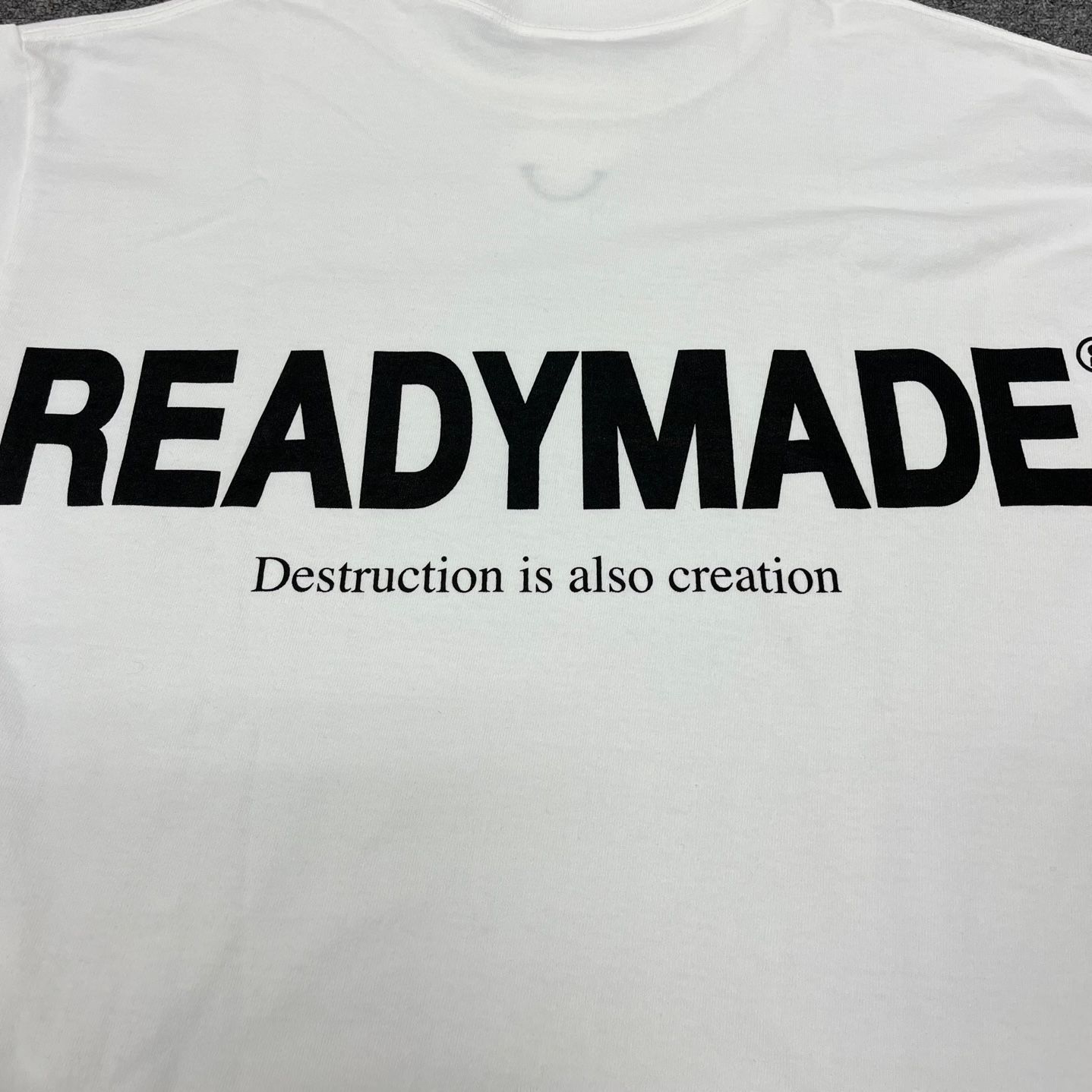 定価16500円 美品 READYMADE 23SS SS T-SHIRT SMILE RM-M01-0000-072 