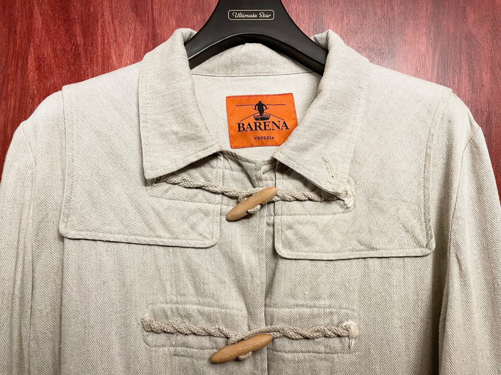 NEPENTHES 取り扱い】 MADE IN ITALY製 BARENA リネンコットンショート