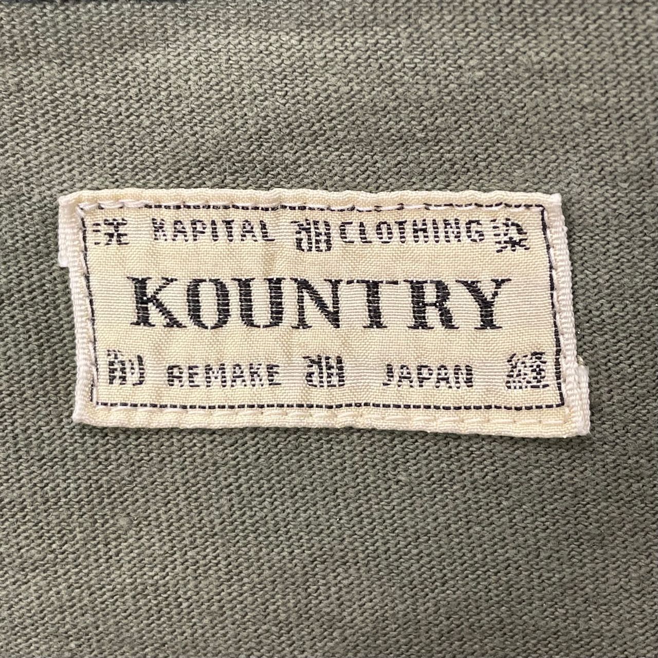 kapital キャピタル 天竺 2tone ボーンプリント Tシャツ Kapital Tenjiku 2TONE BIG Pocket T-shirt (BONEpt) Tee – HARUYAMA