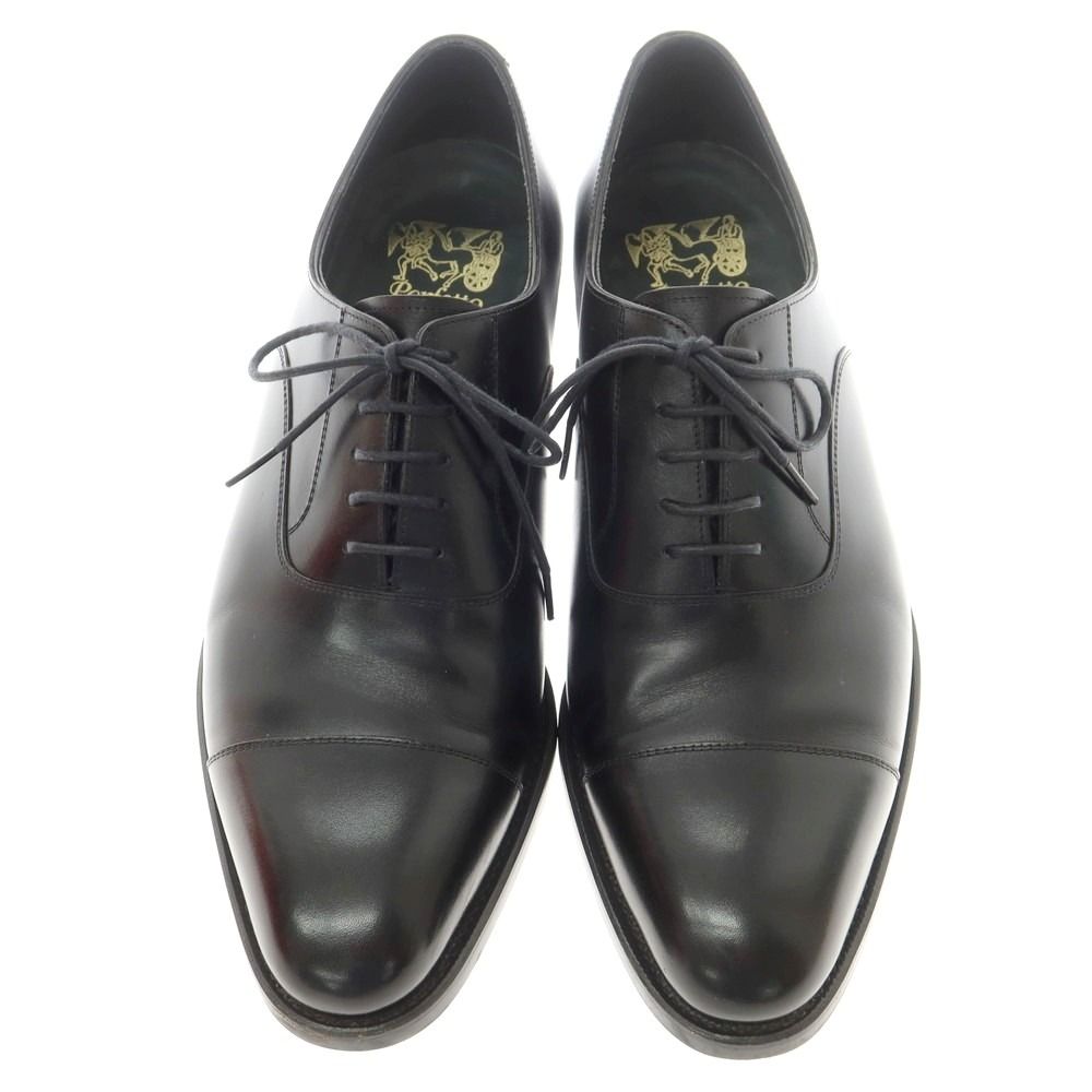 ペルフェット Perfetto ストレートチップ ドレスシューズ ブラック サイズ8 1|2 メンズ