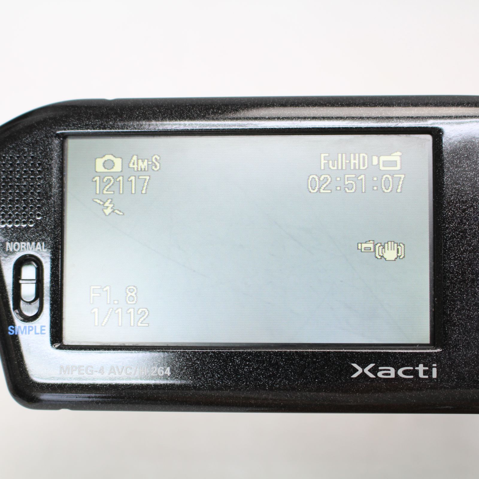 196)SANYO デジタルムービーカメラ Xacti (ザクティ) DMX-HD1000