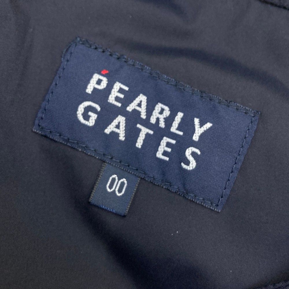サイズ：00 PEARLY GATES パーリーゲイツ 中綿スカート ネイビー系
