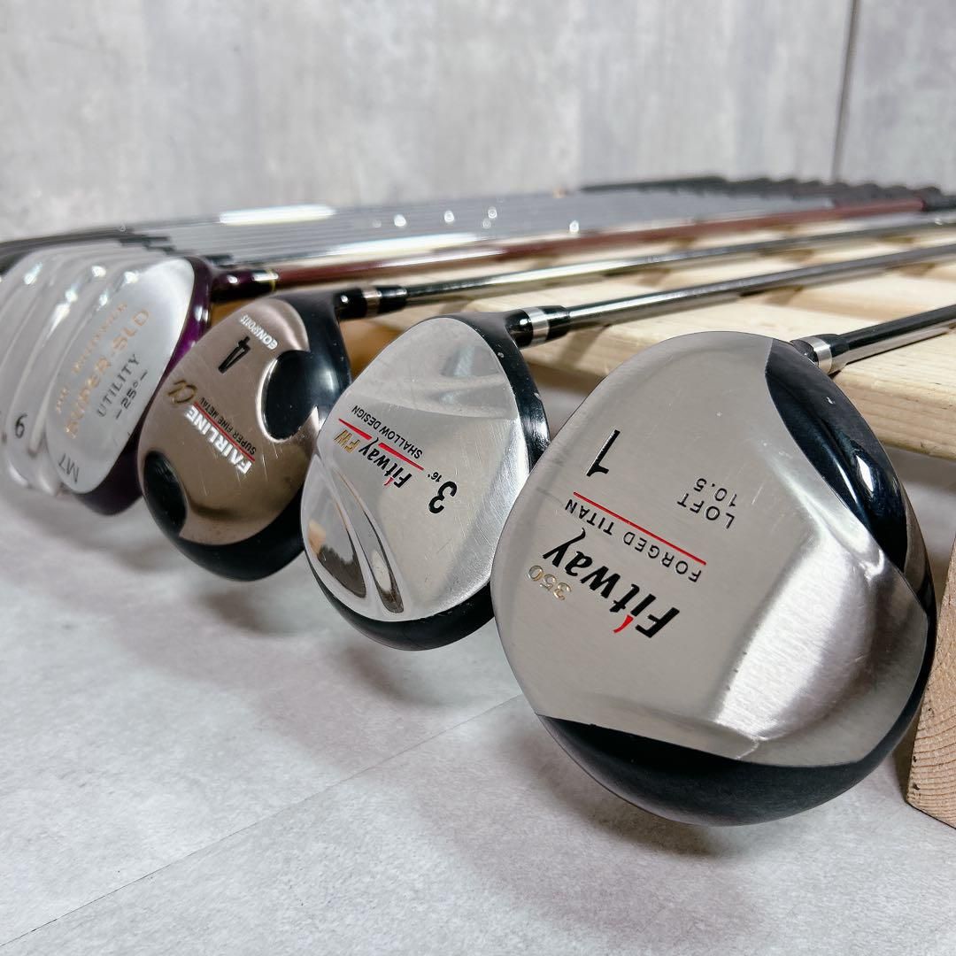 X934 メンズ ゴルフ クラブ セット 13点 入門 ビギナー