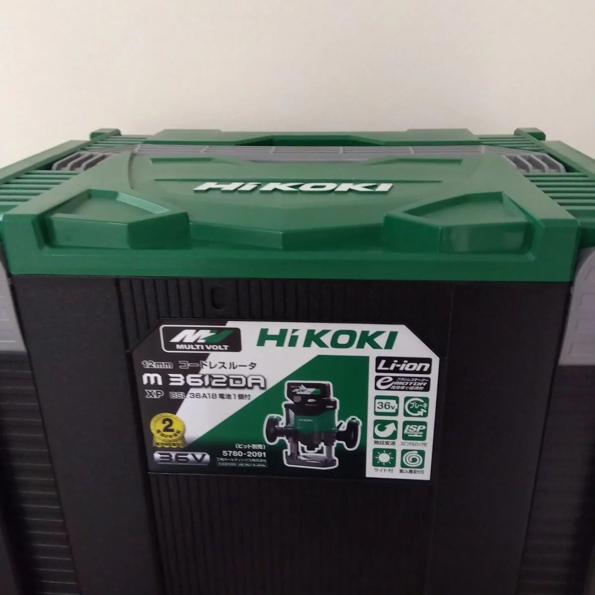 HiKOKI 12mmコードレスルーター M3612DA XP