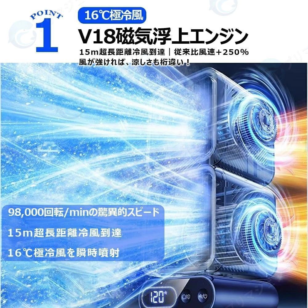 卓上 扇風機 小型 USB充電 強力冷風 ポータブルエアコン 自動首振り 風量6段階 スポットクーラー 強力 冷風機 コンパクト 熱中症対策 USTAUSTRALIA_COM_AU