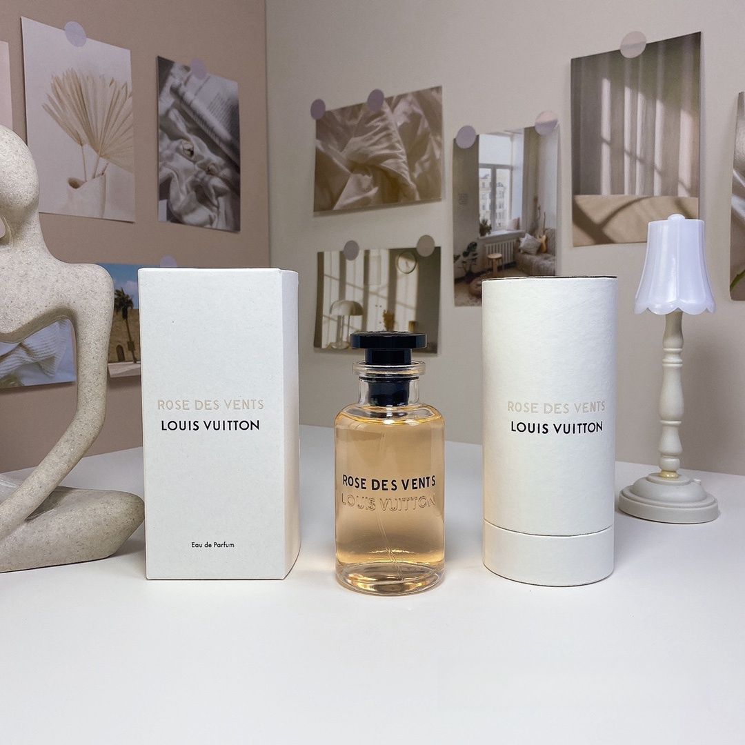 未開封LOUIS VUITTON ROSE DES VENTS 100ml Louis Vuitton Rose Des Vents Eau De Parfum Spray 3.4oz/100ml