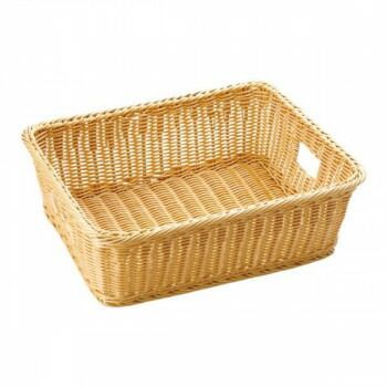 萬洋 まんよう 樹脂脱衣かご手付 アイボリー 大 91-158L