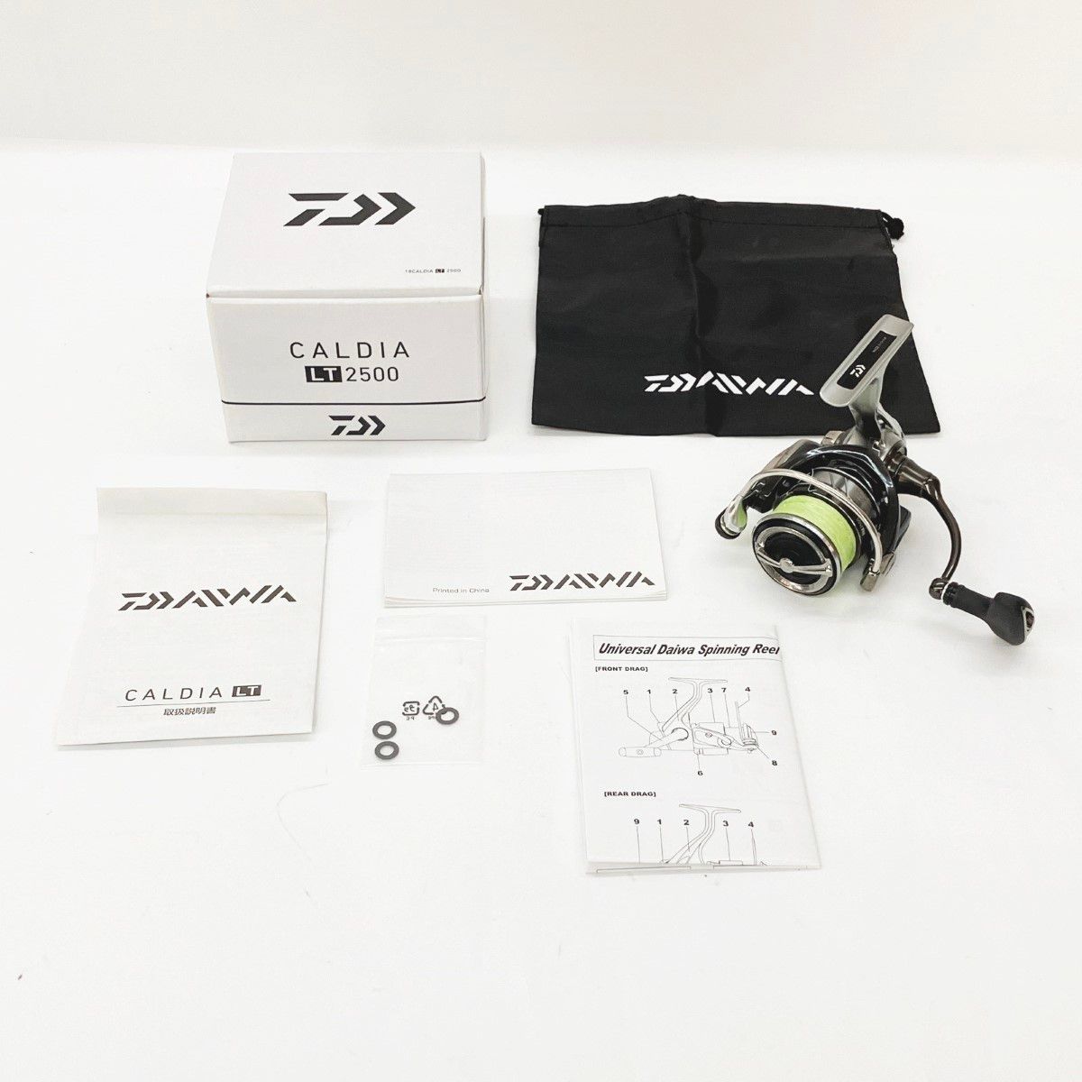 〇〇DAIWA ダイワ CALDIA 18 カルディア LT 2500 056040 スピニング