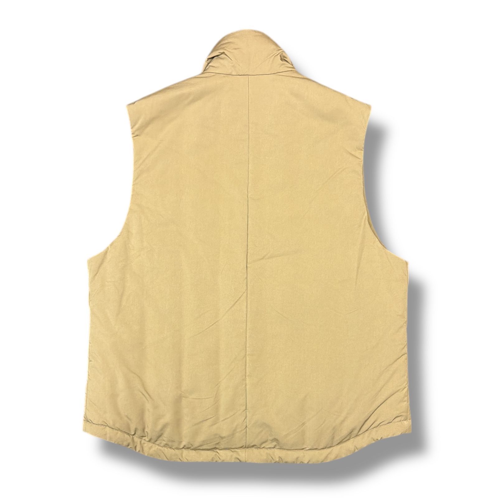 参考上代75900円 未使用品 ATON VINTAGE NYLON TWILL PADDED VEST