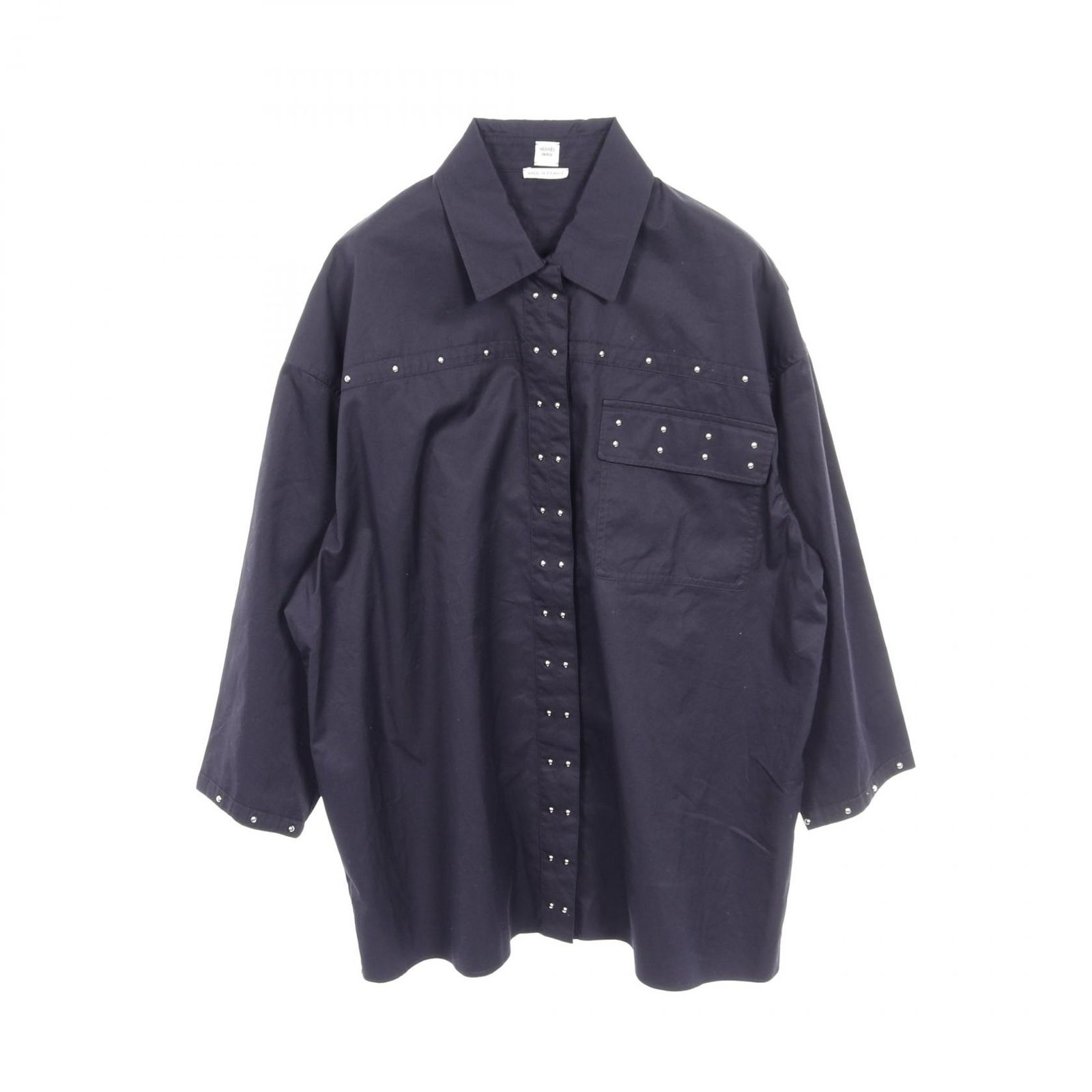 エルメス HERMES シャツ コットン シャツ レディース Used A