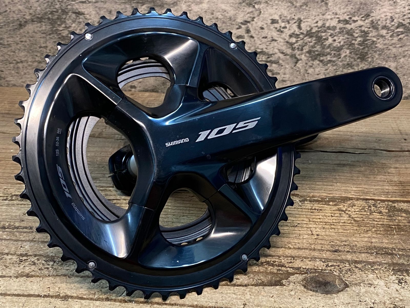 Shimano 105 FC-R7100 52-36 170mm 新品未使用 新品)SHIMANO (シマノ) 105 FC-R7100 170mm 52-36T クランク