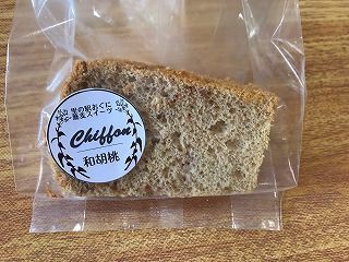 蕎麦のケーキセット
