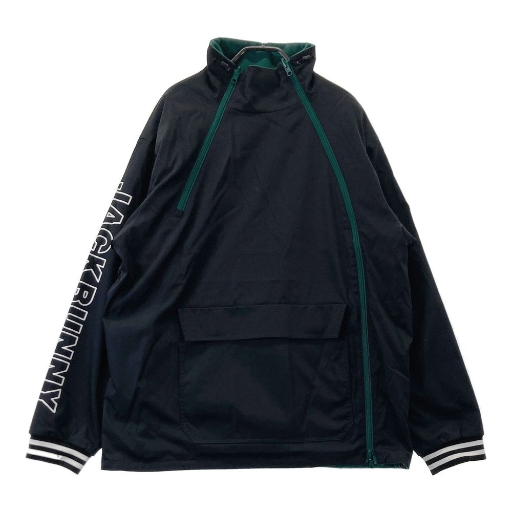 サイズ 7 JACK BUNNY ジャックバニー リバーシブル ジャケット ブルゾン ブラック系 240101390840 ゴルフウェア メンズ ストスト