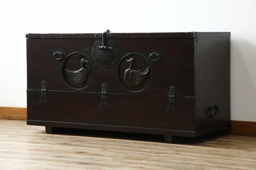 AKａ3675　古李朝家具 バンダジ Antique Sam's Collection韓国アンティーク家具 李朝箪笥 李朝